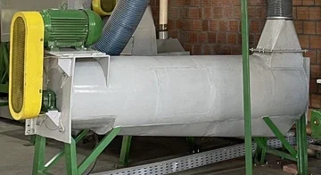 Secador ilustrando como funciona uma secadora de plástico